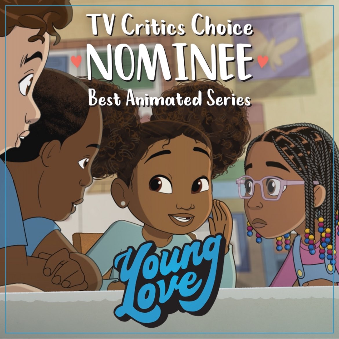 Congratulations to School of Comm. alum Matthew Cherry on his TV Critics Choice nomination for Young Love! The Best Animated Series nominee is streaming on Max now.