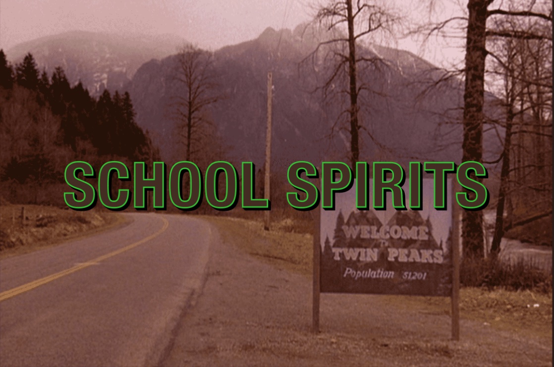 BotCop1's tweet image. Not enough people are talking about how School Spirits on Netflix is basically gen z Twin Peaks in the best way possible. #schoolspirits #twinpeaks #netfix