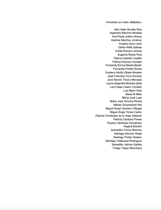 Estudiantes del <a href="/ITAM_mx/">ITAM</a> denuncian el silencio que ha mantenido el Instituto ante dos meses de genocidio de Israel al pueblo palestino; invitan a su universidad a posicionarse a favor de los derechos humanos y de un pueblo que está siendo asesinado.