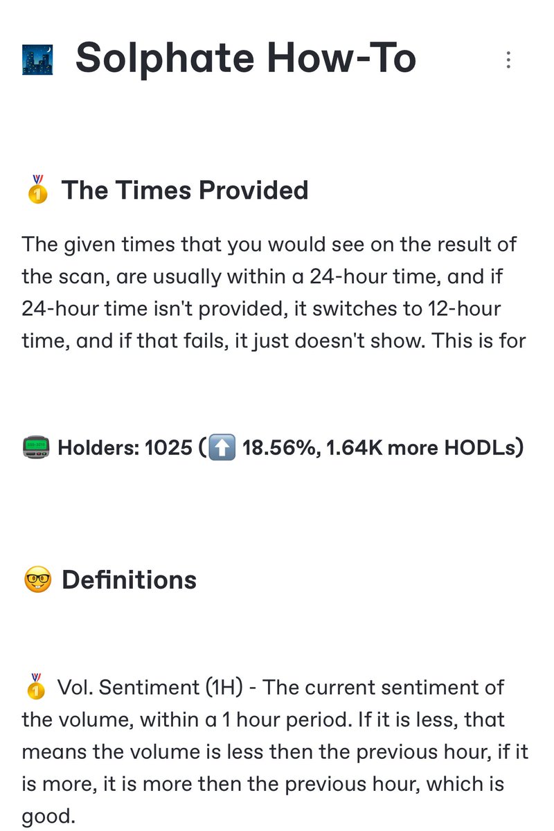 combustion_sol's tweet photo. 📮 Solphate How-To

Did you know that we have a gitbook which also explains most the data we provide? 

Yes! Even if some are self explanatory there are some that probably requires more detail for you to understand and that was taken into consideration!

https://t.co/hAKpyIku65 https://t.co/4v1HbXWRT5