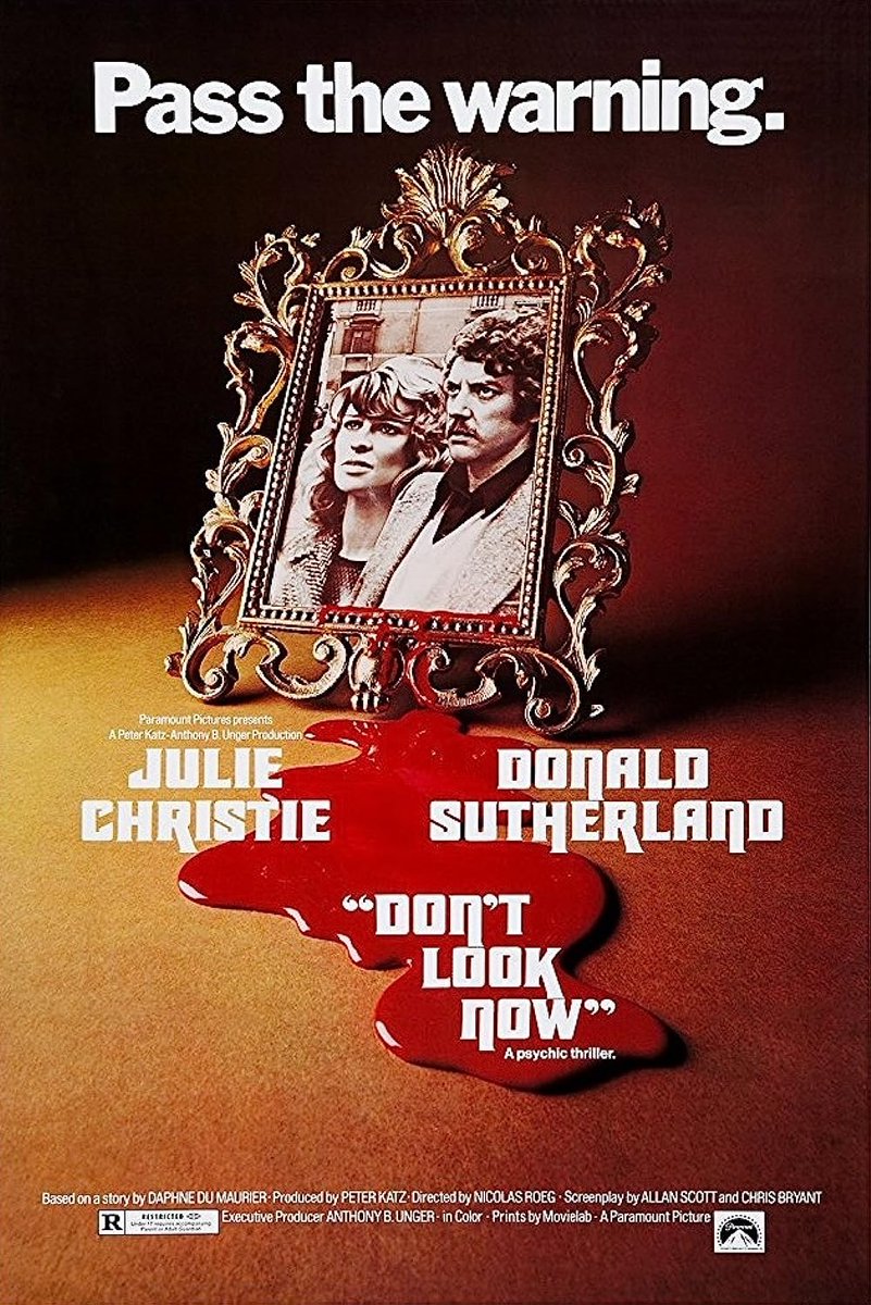EugWSerra's tweet photo. On December 9, 1973, Don’t Look Now premiered in New York City. #DontLookNow #JulieChristie
#DonaldSutherland #AdelinaPoerio #SharonWilliams https://t.co/jiI6pHddET