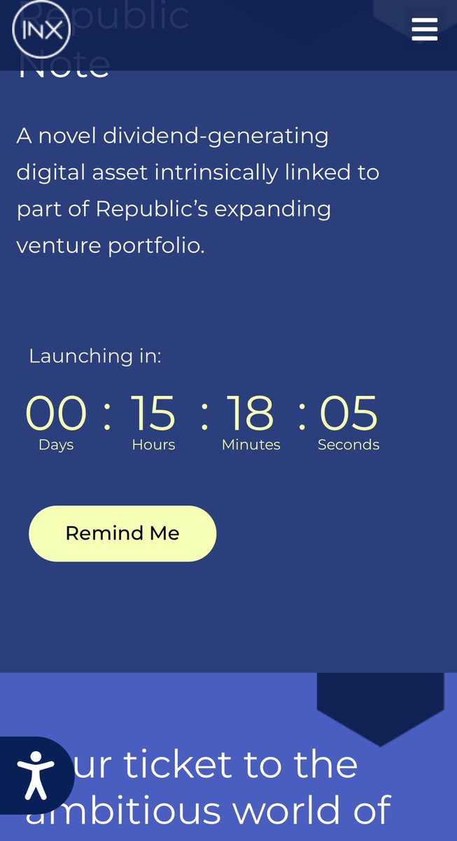 red_small_dot's tweet image. #INX のカウントダウン表示が変わった
#Republic の表記が正しかった
#RepublicNote 上場7日2:00