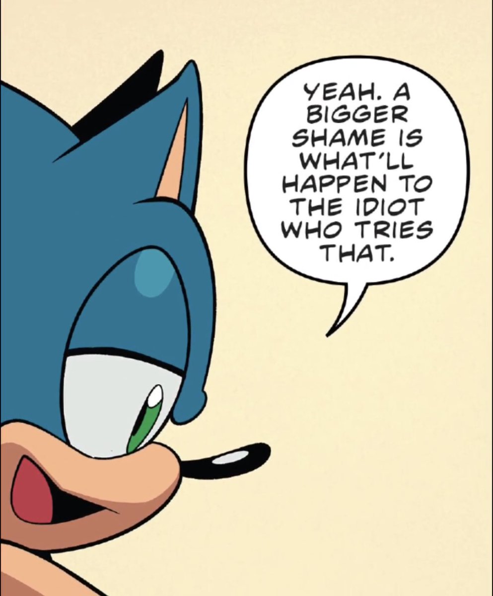 sugarcunty's tweet photo. WHOA SONIC #idwspoilers https://t.co/D5vCPX7zvc