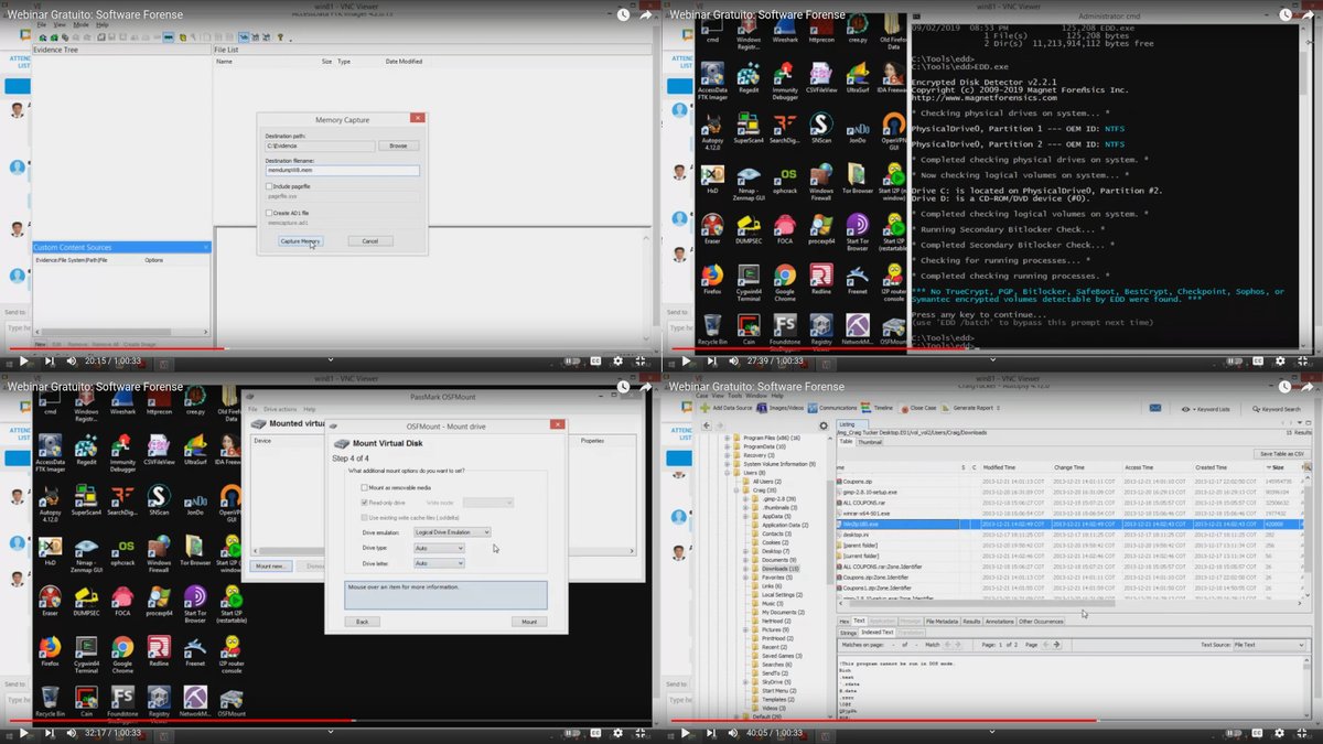 Alonso_ReYDeS's tweet photo. Video del Webinar Gratuito: "Software Forense". #cybersecurity #hacking #readteam #bugbounty #forensics #osint 🆓 https://t.co/L427X8cx35 🌐 https://t.co/B8vyUPVUAy https://t.co/yoKVhkdSlh