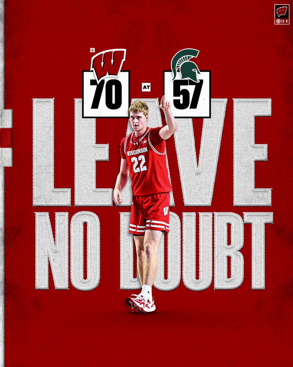 On, WWWWWW-isconsin!

Six straight wins for Bucky