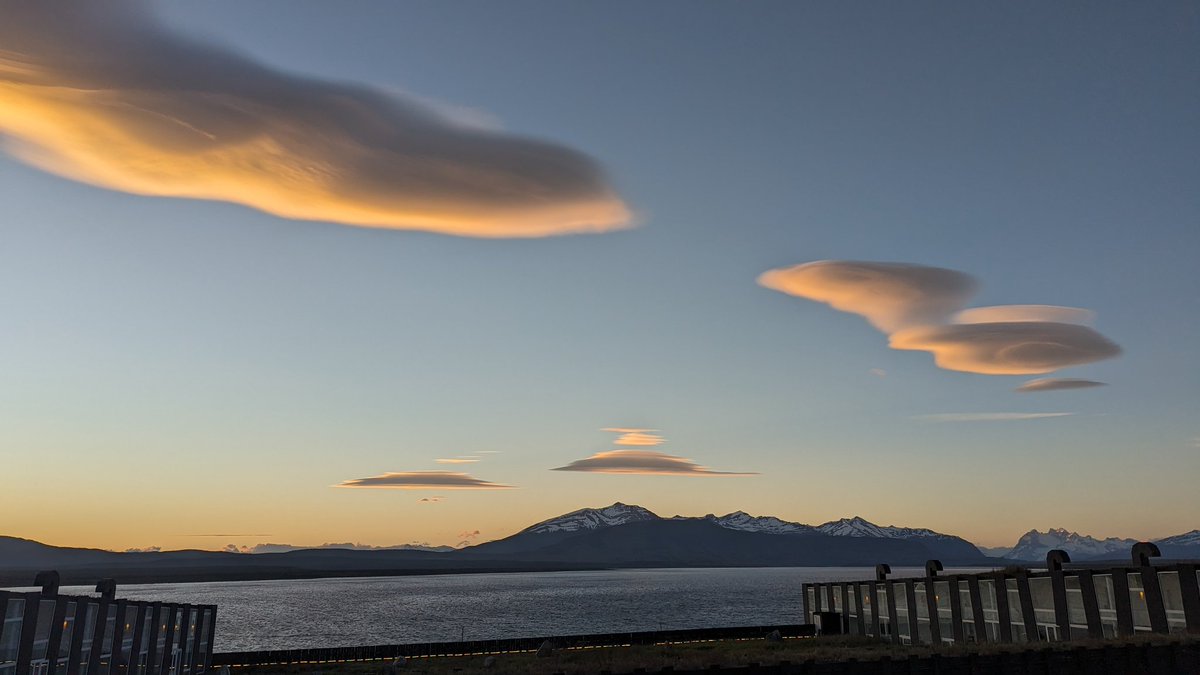 Real Patagonian clouds, people.