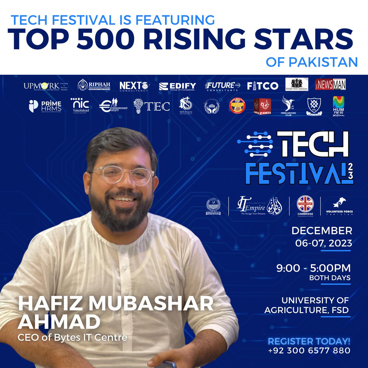 TechFest23's tweet photo. https://t.co/vkA2JEdbrU