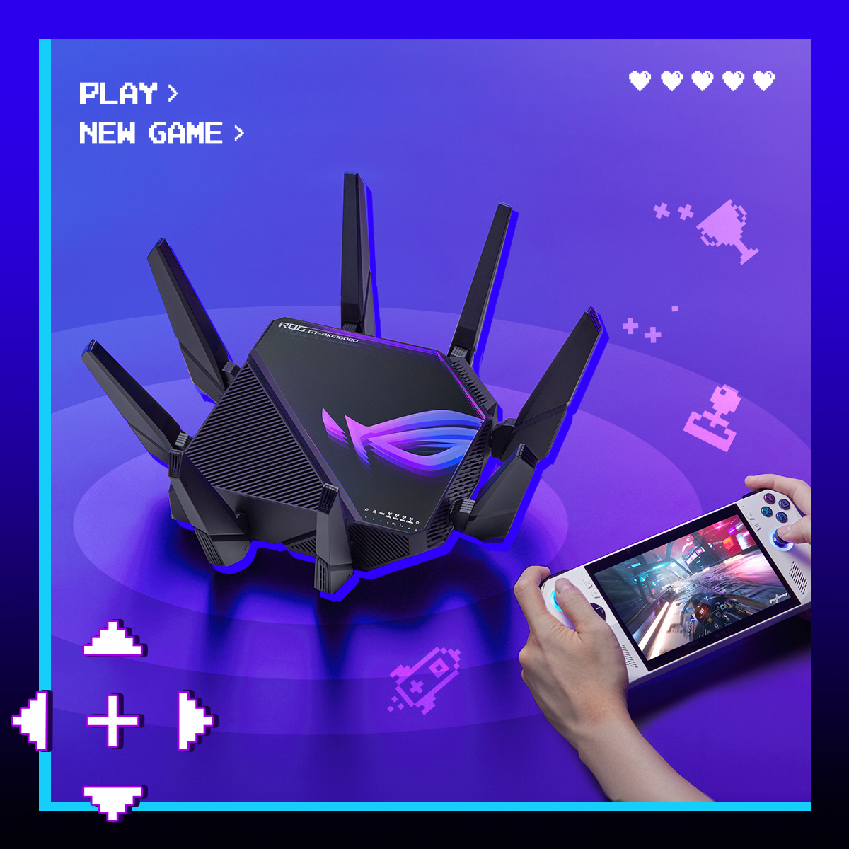 🎄'Tis the season for cozy game nights with loved ones! 🥰​

Enjoy seamless gaming experience with ASUS and ROG's ultimate gaming routers. 📶​

🎁Discover the perfect gift for every gamer on your list and make this holiday season a jolly one! rog.gg/GamingRouters