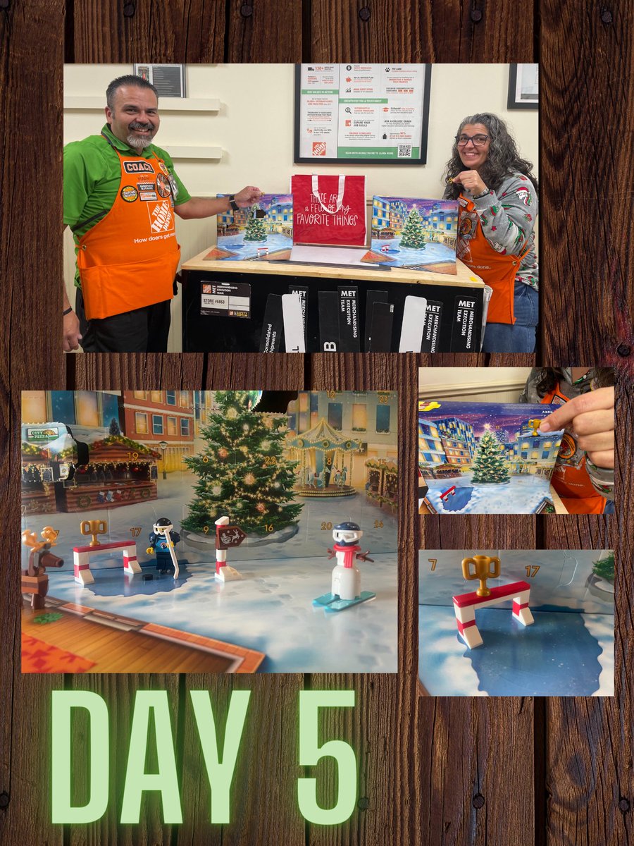 6️⃣8️⃣6️⃣3️⃣On the fifth day of Christmas with my orange family 🧡@BacaDavidbaca6 @thewaysheROLS @mark_bolieu Spreading holiday spirit through the store #BringingFunToWork #TakingCareOfOurAssociates #LivingOurValues