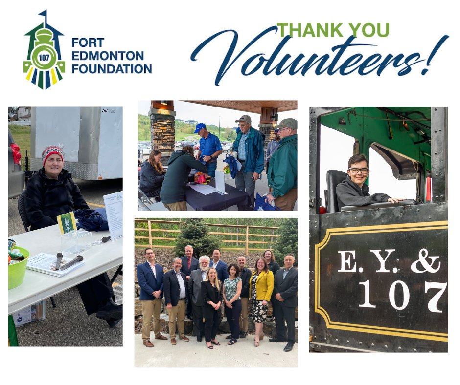 Thank you, to all our volunteers, for all your hard work, your skill and expertise helping us fundraise for continued growth and development of capital projects and community initiatives within Fort Edmonton Park!