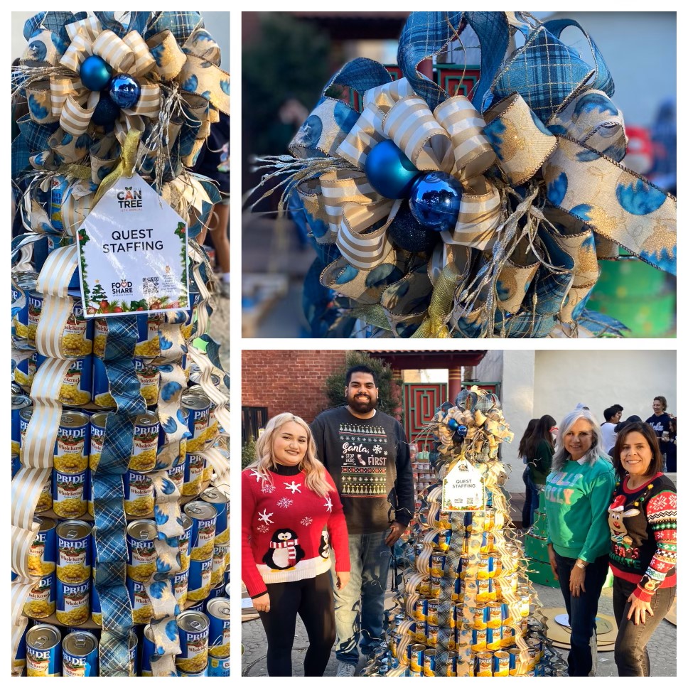 queststaffing1's tweet photo. Quest Staffing participated another year at the 12th Annual CAN Tree event.

Supporting our community through #foodshare!!

#queststaffing #cantree2023 #community https://t.co/5BFnvalgmc