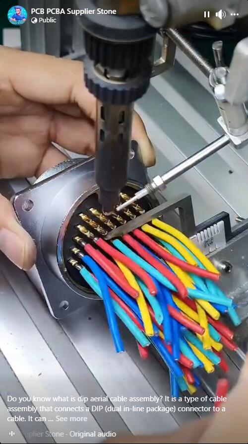 pcb_maker_stone's tweet photo. Do you know what is dip aerial cable assembly? It is a type of cable assembly that connects a DIP connector to a cable. It can be used for various applications, such as communication, CATV.
#dip #cable #assembly #PCBA
https://t.co/Lt5ynp2Y2S https://t.co/zn5uUOYLJH