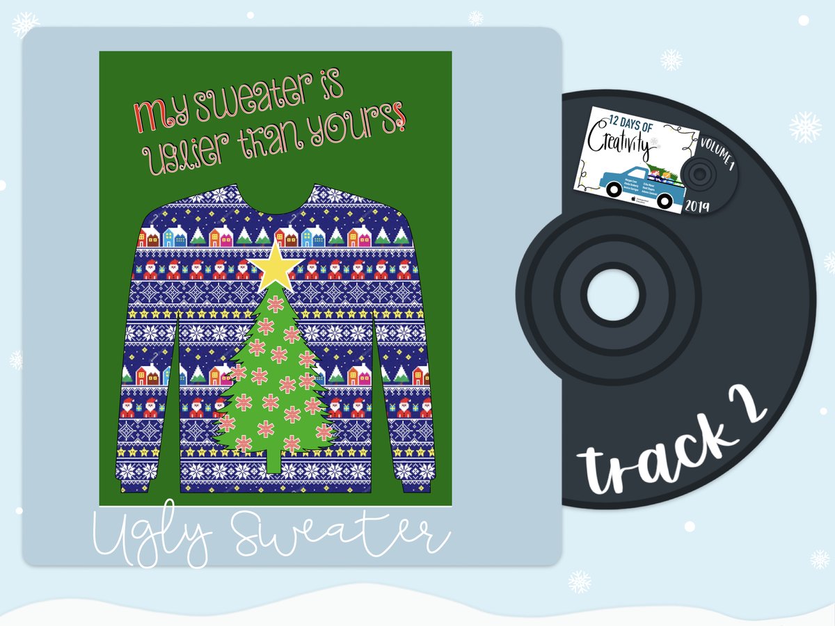 Megan Trahan π» (@trahansdragons) on Twitter photo Ugly sweater for #Day2 of the #12DaysofCreativity! Ugly sweater for #Day2 of the #12DaysofCreativity!