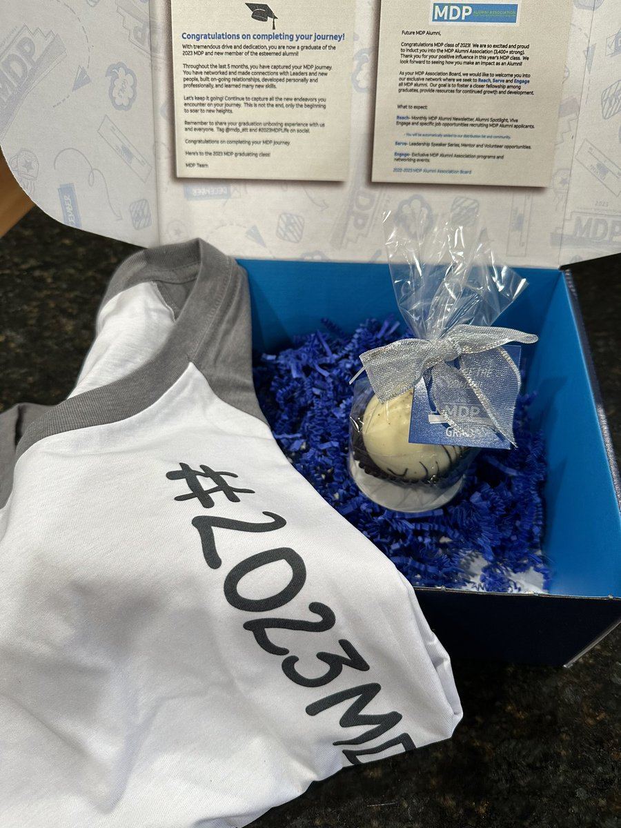 Invest in yourself. It pays the best interest! #2023MDPLife #Graduation