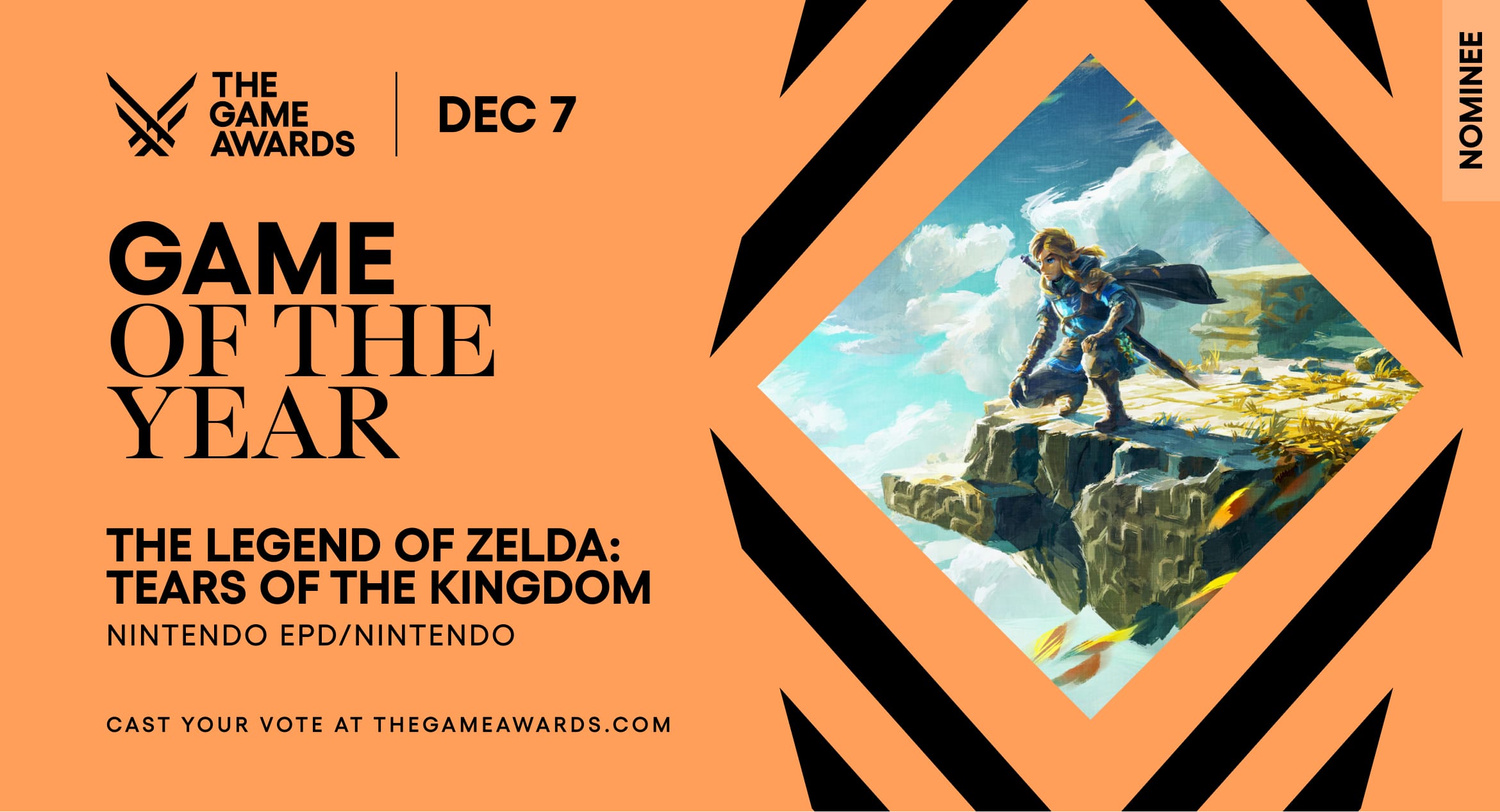 The Game Awards on X: Congrats to The Legend of Zelda: Tears of the  Kingdom for winning Most Anticipated Game of the Year! @NintendoAmerica  #TheGameAwards  / X