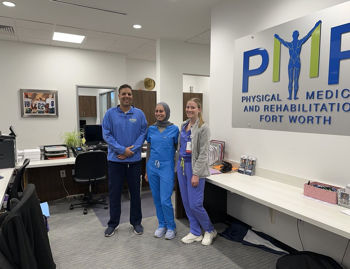 Omar Selod D.O. (@dromarselod) on Twitter photo Been a fun month with MS3 @randahabazi ! Everyone give her a follow!!!! Also <a href="/BSWH_FW_GME/">BSWH Fort Worth Residency</a> intern <a href="/LMcCormack_/">Lauren McCormack</a> is finishing up with me but returns next year when she starts her PMR residency at Baylor Dallas PMR. And she is absolutely thrilled about her <a href="/TexasFootball/">Texas Football</a> team!!!! Been a fun month with MS3 @randahabazi ! Everyone give her a follow!!!! Also <a href="/BSWH_FW_GME/">BSWH Fort Worth Residency</a> intern <a href="/LMcCormack_/">Lauren McCormack</a> is finishing up with me but returns next year when she starts her PMR residency at Baylor Dallas PMR. And she is absolutely thrilled about her <a href="/TexasFootball/">Texas Football</a> team!!!!