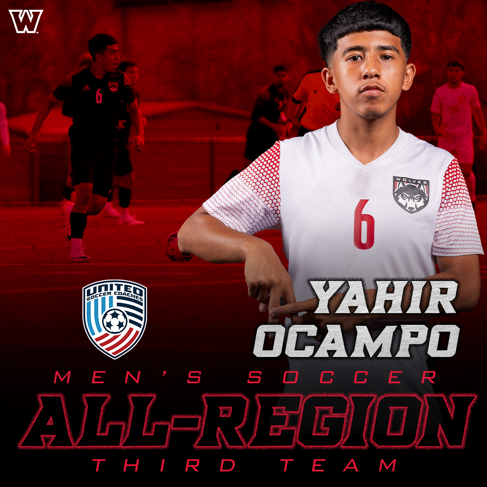 Western Oregon men's soccer's Gabriel Silva is named United Soccer Coaches All-West Region Second Team, while Yahir Ocampo is selected to the Third Team 
Read more: wouwolves.com/news/2023/12/5…