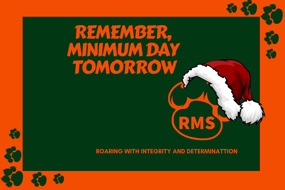 Remember!!!! #rialtomiddleschool
