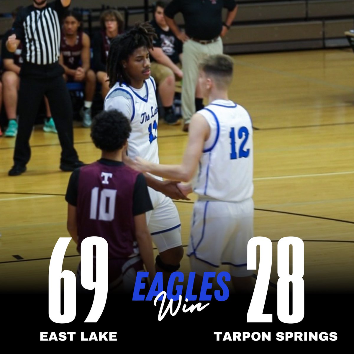 EAGLES WIN! 

🔹 B. Stuba: 14 pts
🔹 T. Becker: 13 pts 

#ELBballFamily