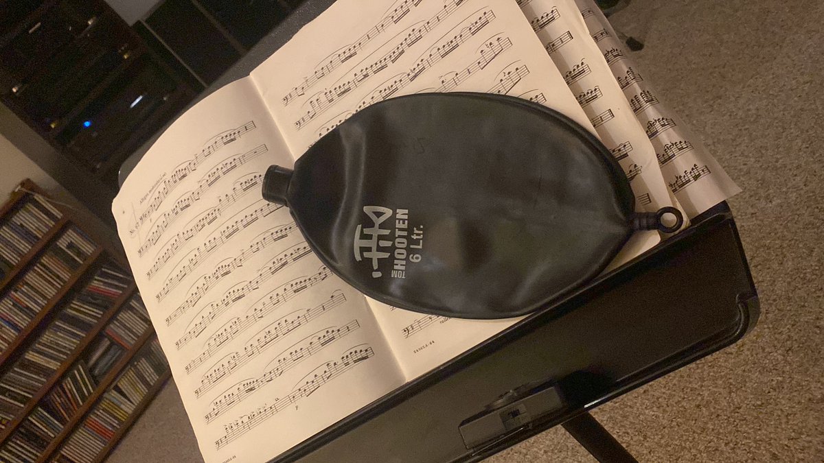 Nothing like some Rochut and my <a href="/TomHooten/">Thomas Hooten</a> breathing bag to get back in shape after 6 days off while welcoming my youngest son into the world. Baby &amp; Mom are healthy, chops are gonna need some work! 🤪

#trombonelife #dadlife