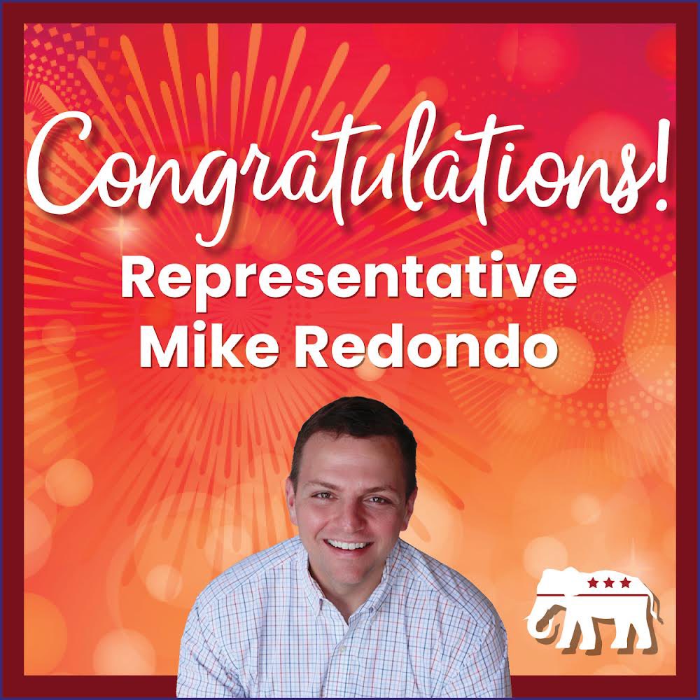 Congratulations Representative @votemikeredondo and welcome to the Florida House!