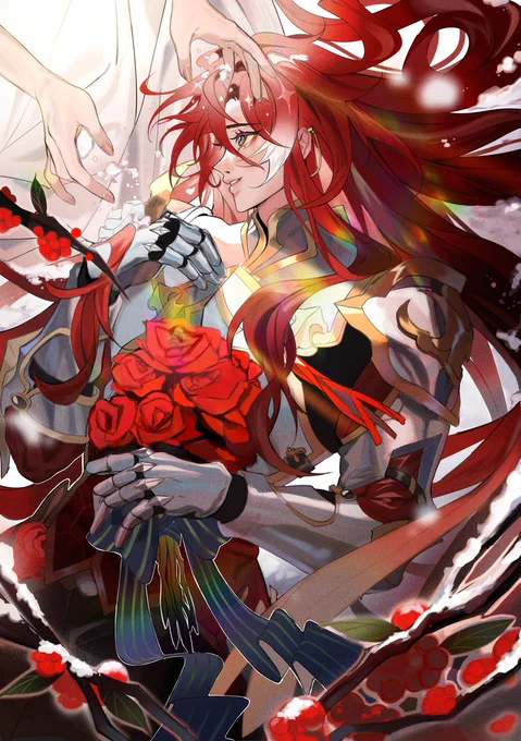 may the aeons bless you with this beautiful man tonight#argenti #honkaistarrail