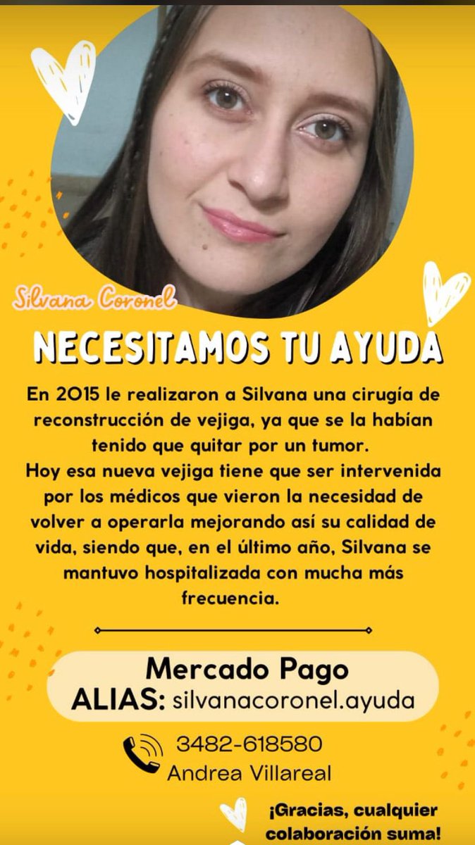 Ayudan con RT, por favor. 
Ella es una GRAN PERSONA, con un corazón inmenso…
