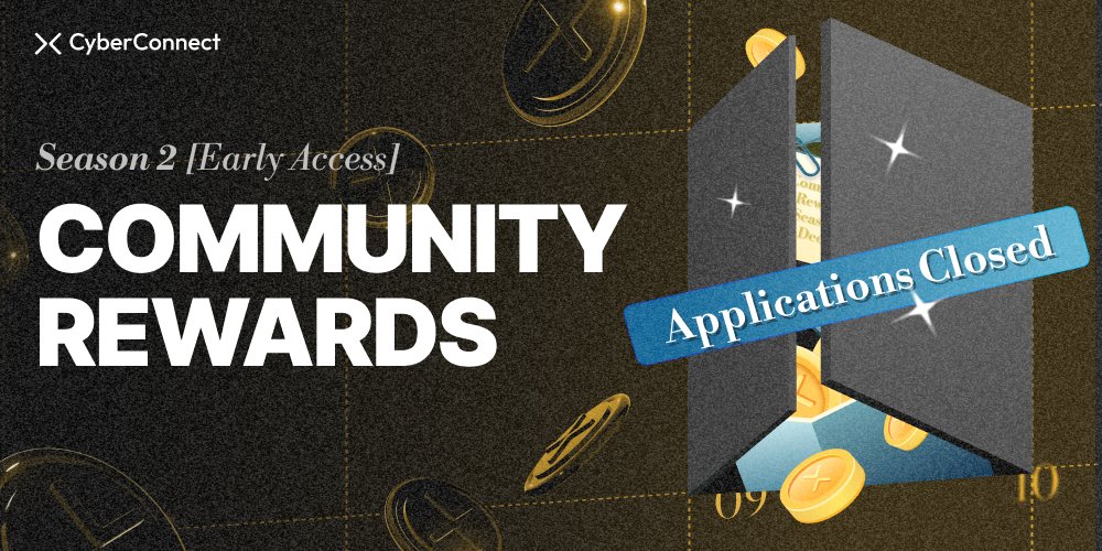 BuildOnCyber's tweet photo. Community Rewards: Season 2 [Early Access] Applications are now closed 🔒🏆🤑

Thanks to everyone who applied 🖤

Next steps will be shared Dec 7, 2023 at 6:30 PM PST. https://t.co/fxE0HV17W7