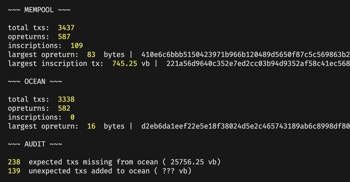 mononautical's tweet photo. I can confirm that Ocean is no longer including inscriptions in their block templates https://t.co/JQlhuY79a0