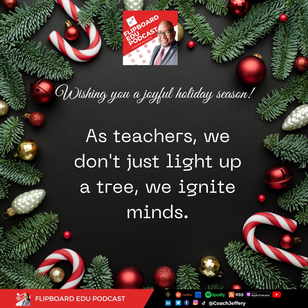 Happy holidays from your favorite coach. 

#TeachersHoliday #EducationGifts #SeasonOfLearning  #ClassroomFestivities
#TeachAndCheer #HolidayLesson 
#SchoolCelebration #edchat #Teachers #Schools #education