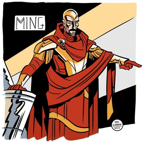 PaintyMen's tweet photo. Reminder to get into @DanSchkade’s Flash Gordon strip - it’s awesome. https://t.co/gekbTEqzFO