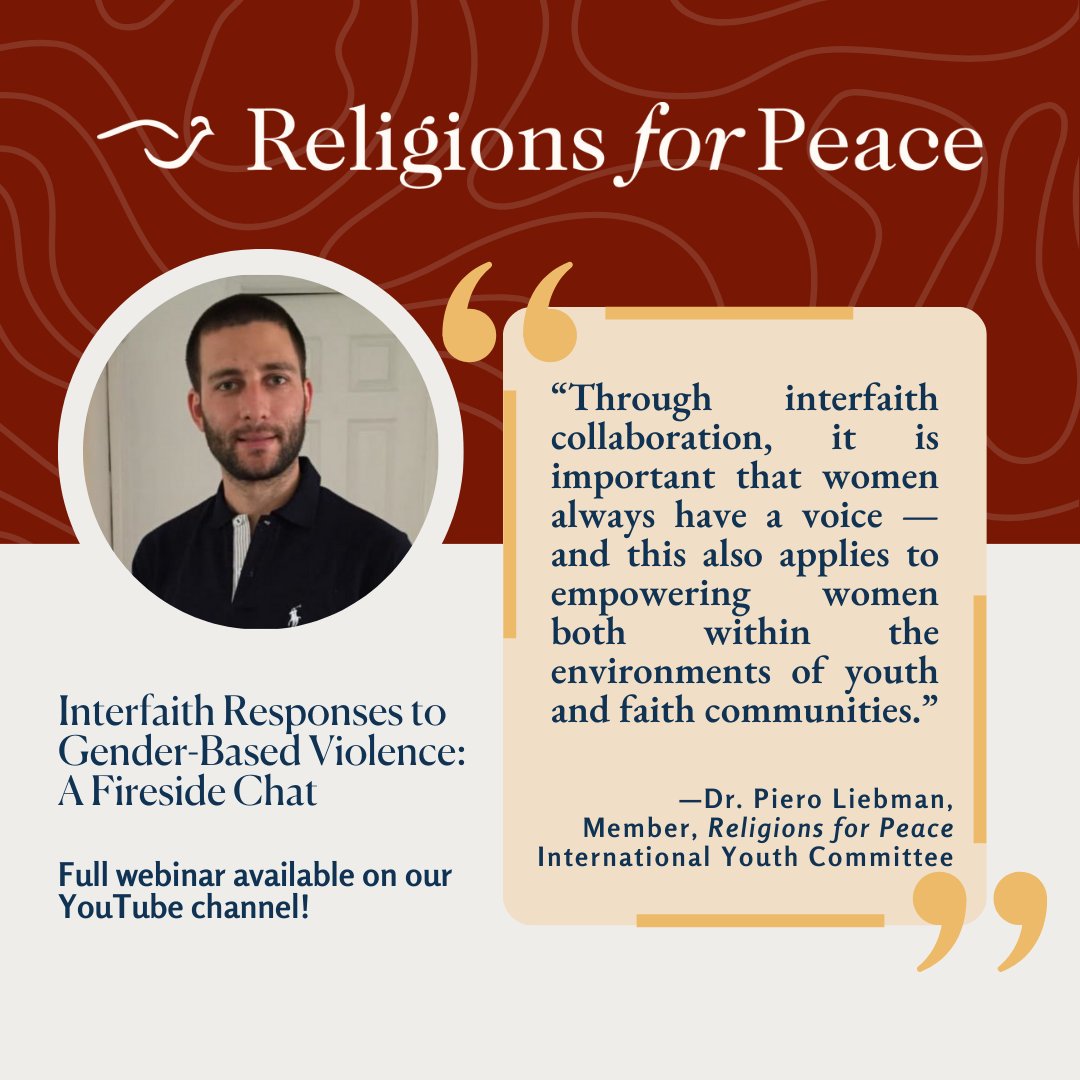 Religions for Peace tweet media