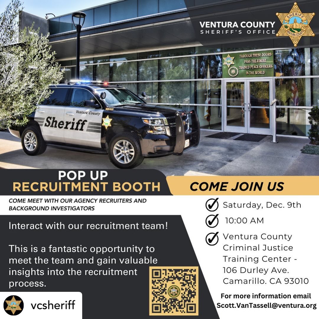 Come interact with our recruitment team!

This is a fantastic opportunity to meet the team and gain valuable insights into the recruitment process. 
 
For more information email scott.vantassell.ventura.org