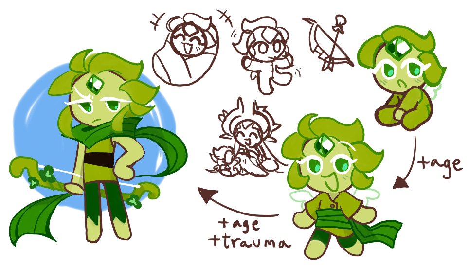 herbaltea26's tweet photo. Something something pokemon evolution
I finished the rest of the warcher drawing :)
#cookierun #windarcher #millennialtree https://t.co/gFHB2NZLes