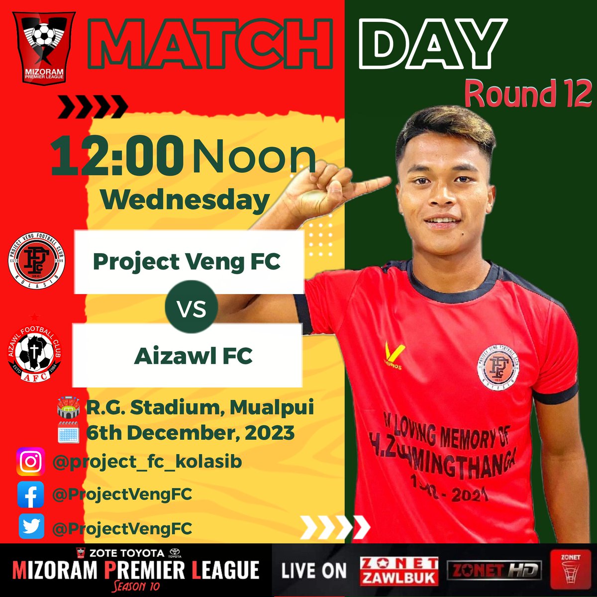 ProjectVengFC's tweet photo. It's Matchday.. All the best team..

Ref: https://t.co/DqDaAz9Sdj https://t.co/122lqUpqLj