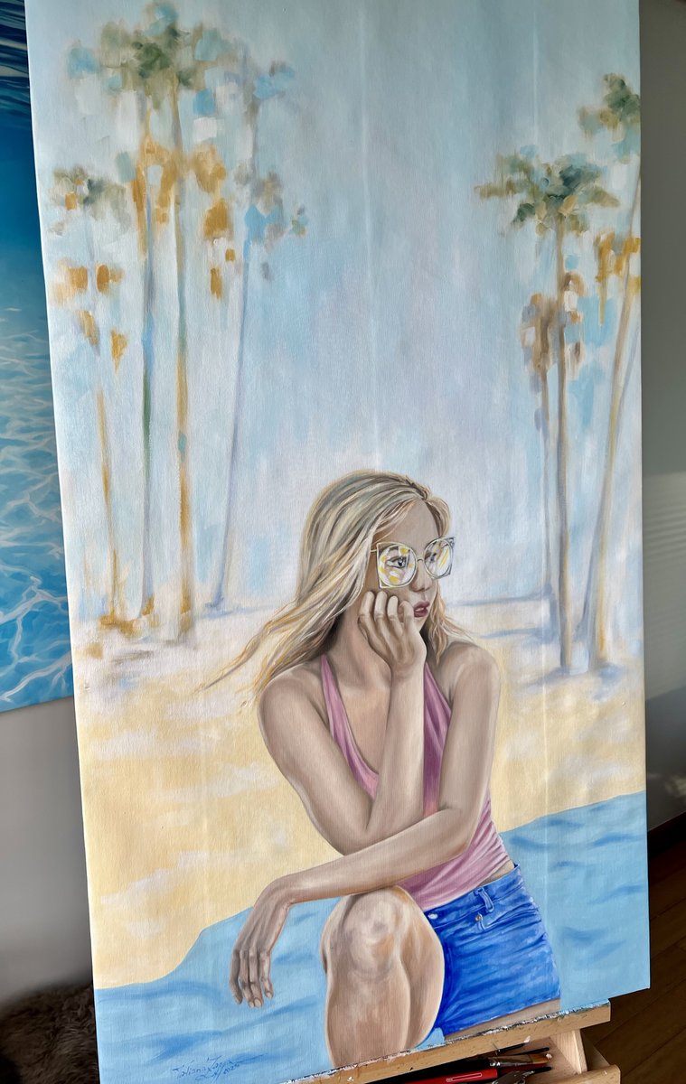 Just finished my new artwork "California Girl"! 🎨🌴 Find it on <a href="/SaatchiArt/">Saatchi Art</a> and let me know what you think! #artwork #California #SaatchiArt 💙💃🏻 Check the link:
saatchiart.com/art/Painting-C…