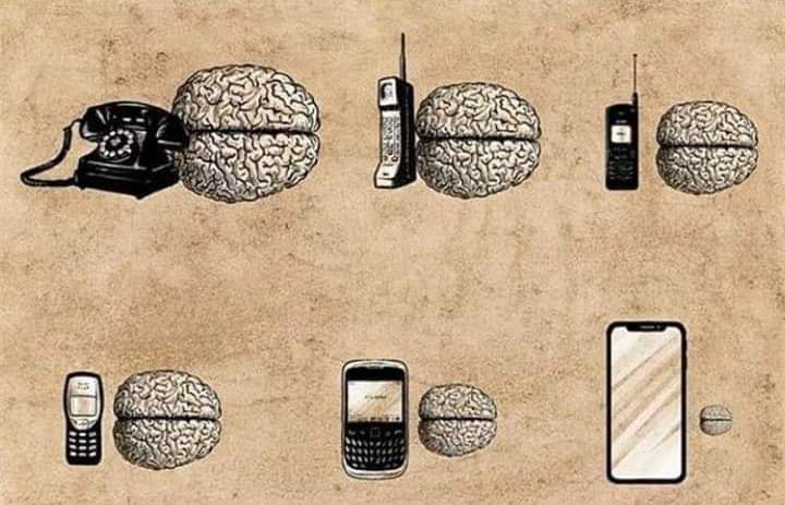 Telefonun serüveni artık daha az düşünür olduk kuş beyinli haline geldik