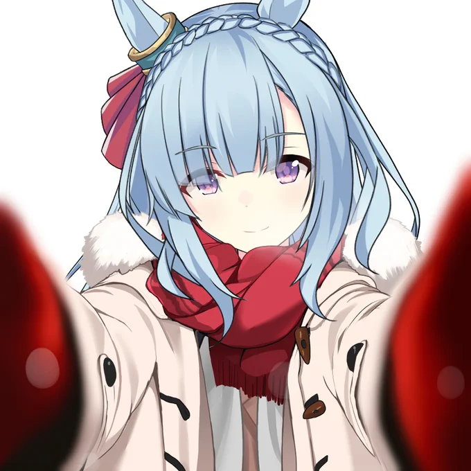 素材お借りしました  1/2 #ウマ娘 #メジロアルダン