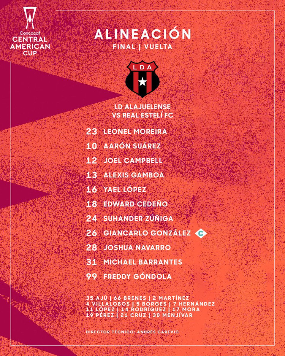 DeportesCDNN23's tweet photo. #DeportesCDNN
Alineación de los equipos 
@ldacr 🆚 @realestelifc 
#SeguimosInformando 
Martes 5 de diciembre 2023 https://t.co/JzL7vTDIs9