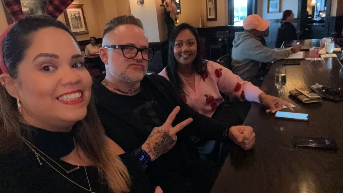 Atlanta’s DE&I leadership team holiday dinner 🩷