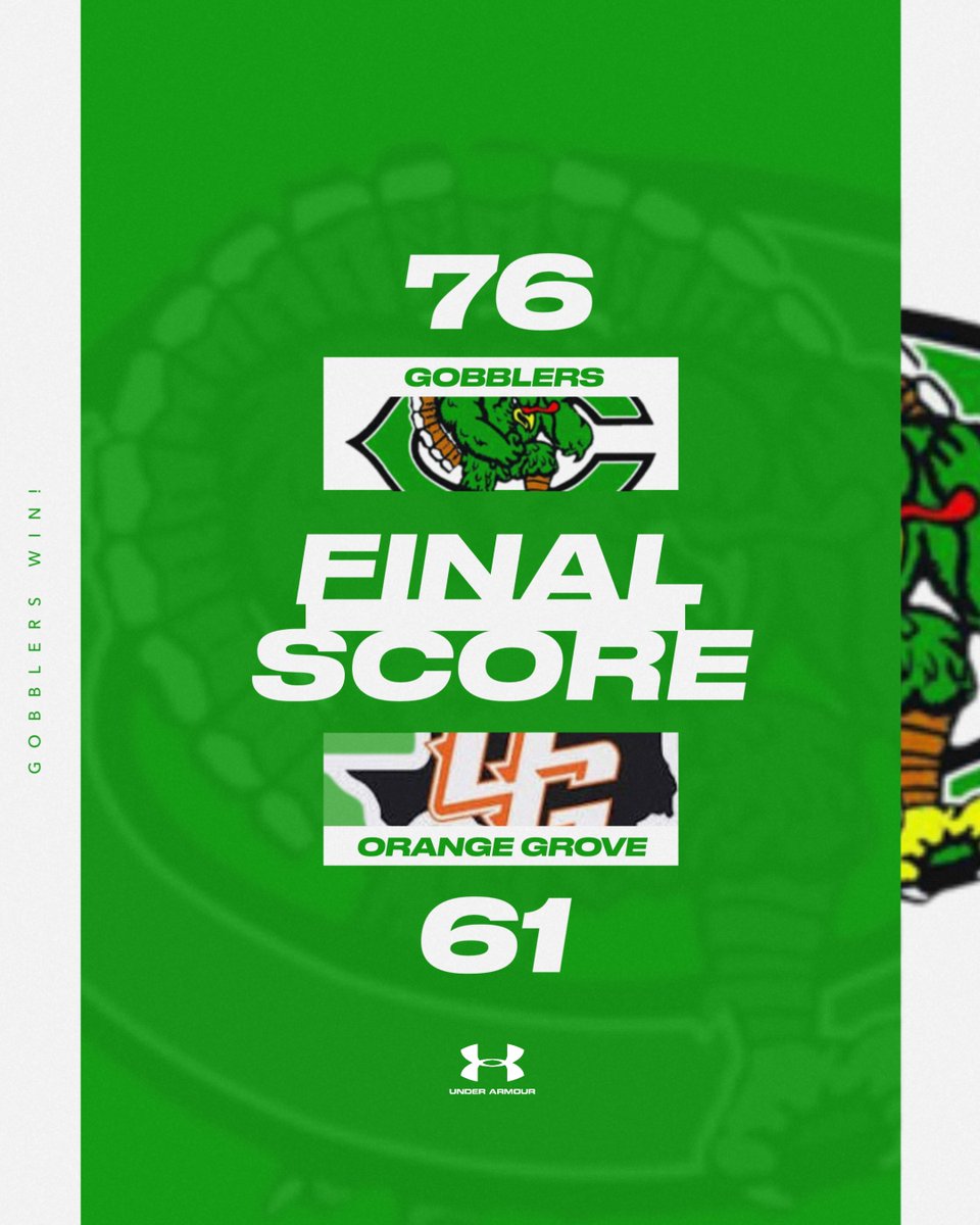 Gobblers win!  #AKC #GMG