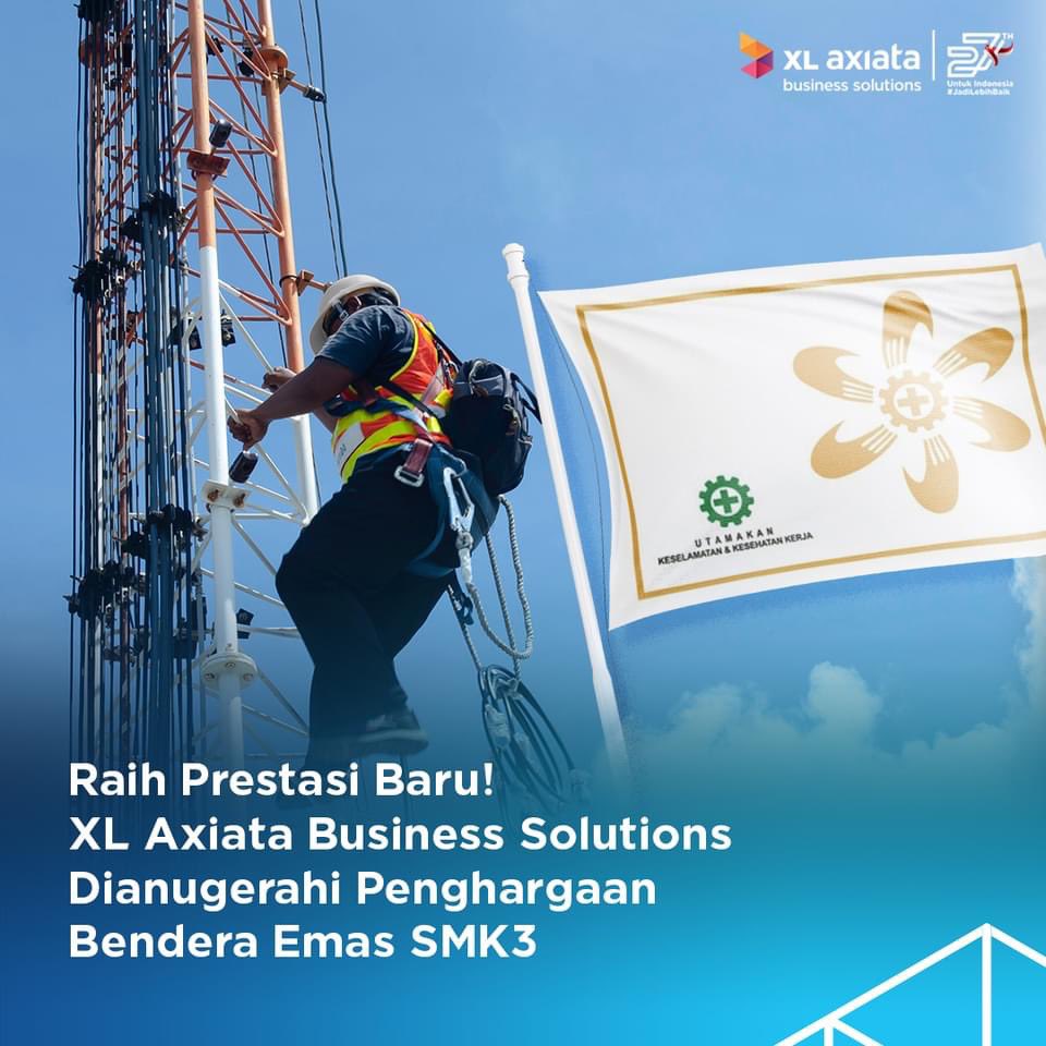 xlsmartbusiness's tweet photo. Apa lagi prestasi baru yang kami raih? Tentunya kali ini, kami dianugerahi penghargaan atas komitmen kuat kami terhadap kesehatan dan keselamatan kerja karyawan kami, agar selalu dapat berinovasi lebih baik. Yuk simak lengkapnya pada gambar!
#TransformtoPerform #DigitalAct https://t.co/FR7ly0rbOk