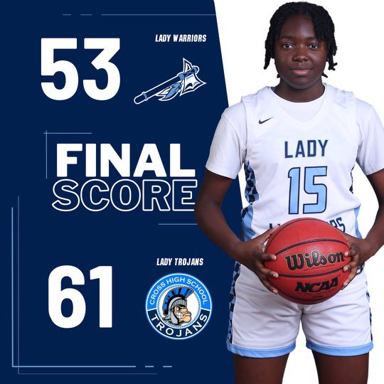 Stall Lady Warriors (@stall_ladywb) on Twitter photo Lady Warriors fall to Cross High School 53-61 in OT, B. Willams 21pts 7rebs 4asts, M. Waiters 18pts 5rebs 5asts 3stls…..Lady Warriors take on James Island tomorrow at 6:30 <a href="/dshelton66/">DavidRShelton</a> <a href="/PGH_SCarolina/">Prep Girls Hoops South Carolina</a> <a href="/SEisbergWCIV/">Scott Eisberg</a> <a href="/KevinLive5/">Kevin Bilodeau</a> <a href="/summerhuechtker/">Summer Huechtker</a> <a href="/CghrMedia/">CGHRMedia</a> <a href="/stallpride/">Proud Warrior</a> Lady Warriors fall to Cross High School 53-61 in OT, B. Willams 21pts 7rebs 4asts, M. Waiters 18pts 5rebs 5asts 3stls…..Lady Warriors take on James Island tomorrow at 6:30 <a href="/dshelton66/">DavidRShelton</a> <a href="/PGH_SCarolina/">Prep Girls Hoops South Carolina</a> <a href="/SEisbergWCIV/">Scott Eisberg</a> <a href="/KevinLive5/">Kevin Bilodeau</a> <a href="/summerhuechtker/">Summer Huechtker</a> <a href="/CghrMedia/">CGHRMedia</a> <a href="/stallpride/">Proud Warrior</a>