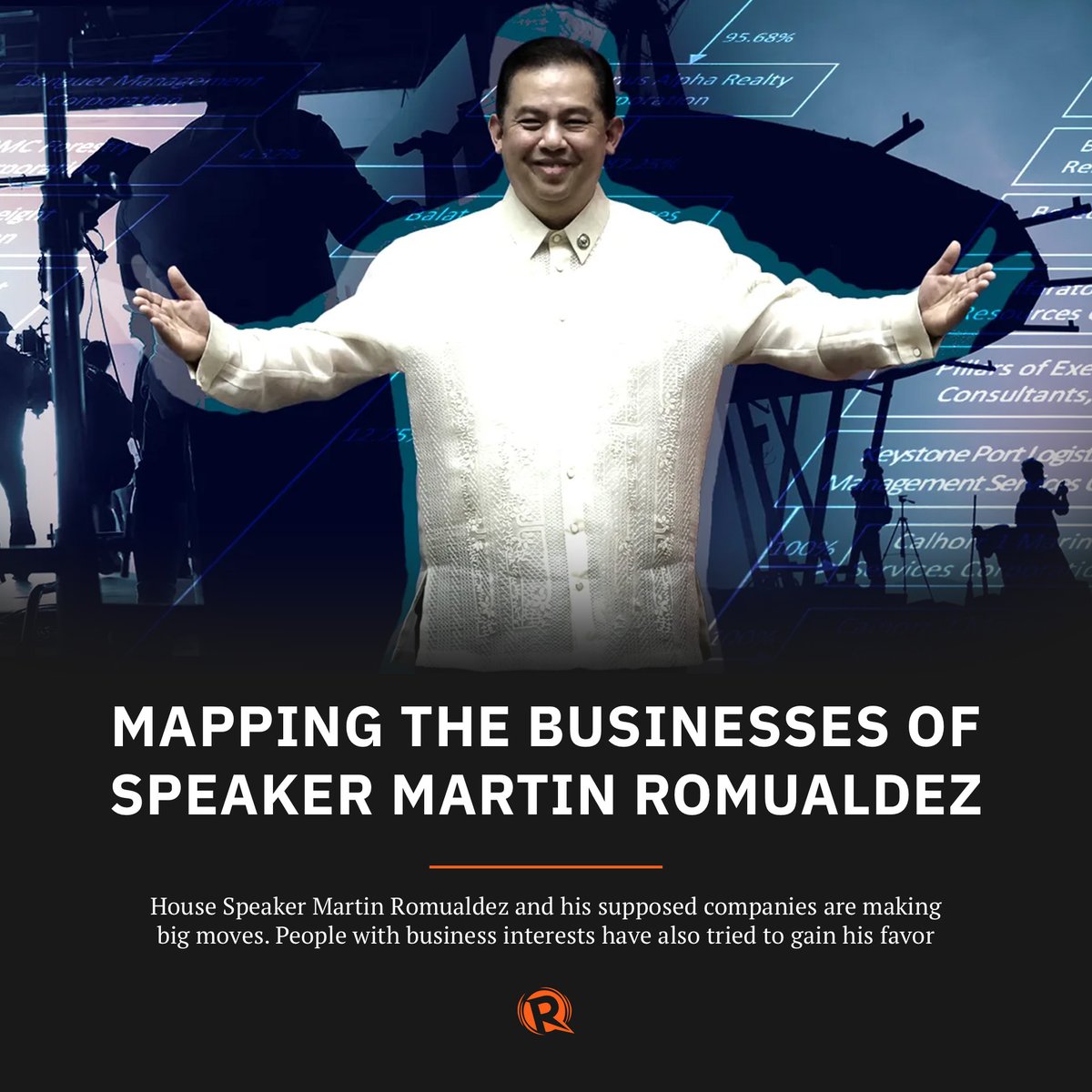 rapplerdotcom's tweet photo. From giving surprise dividends to shareholders, tidying up financial records, to substantial deals, what’s next for Romualdez’s companies?

Rappler has kept track of these reported developments.

More in Ralf Rivas' investigative report: https://t.co/wBYvBNZ7pl https://t.co/OX2i3EnYoi