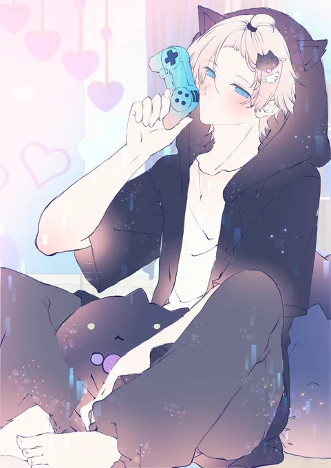 レン様構図ラフ.°ʚ(*˘︶˘*)ɞ°.。.:*描いてて楽しすぎる+.(ノ*・ω・)ノ*. 