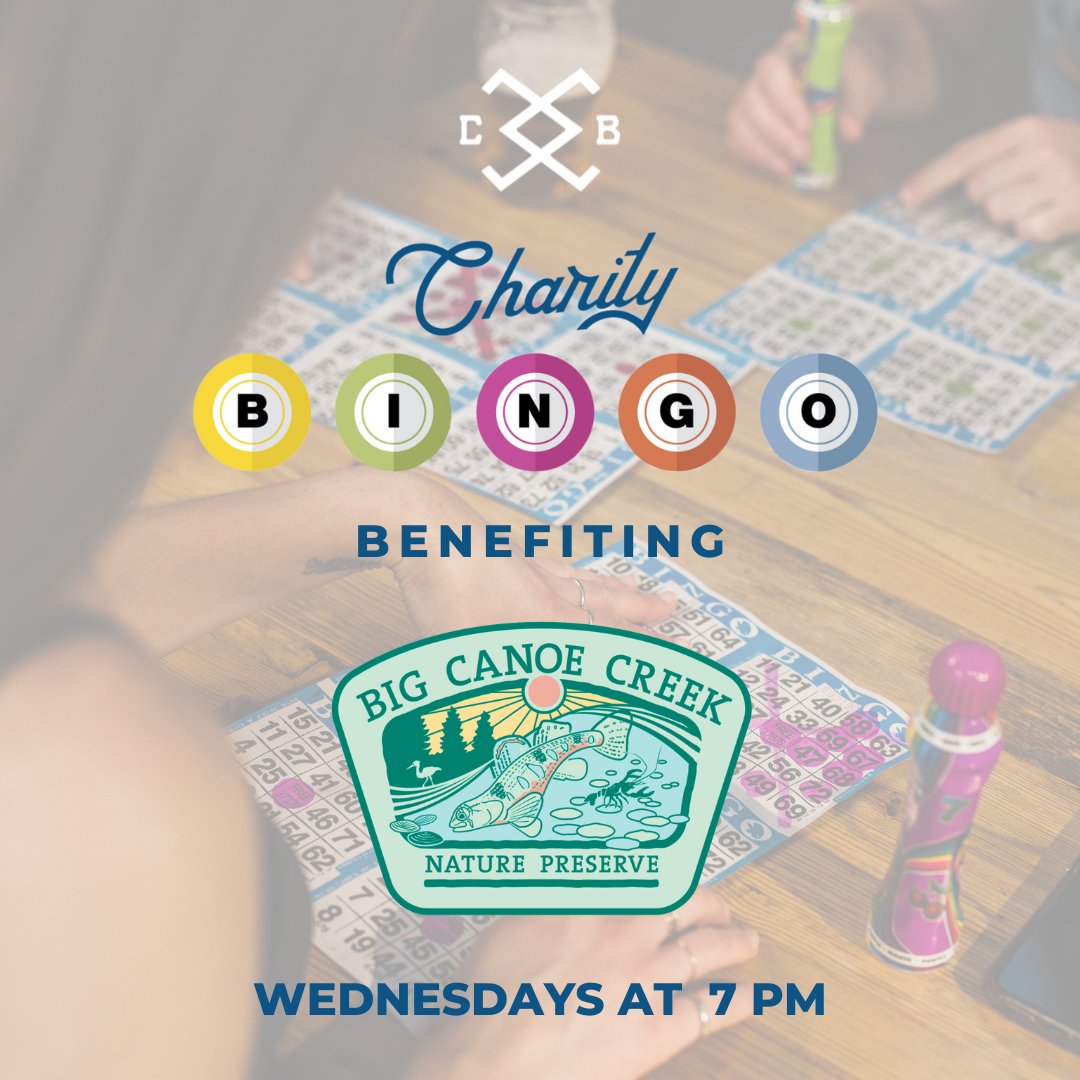 SweetScienceBMR's tweet image. Charity Bingo benefiting #bigcanoecreeknaturepreserve at @CahabaBrewing happens every Wednesday of December at 7pm.