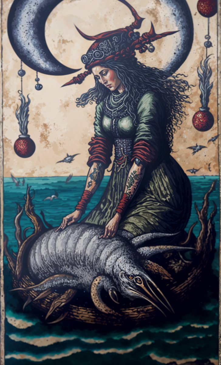 oracleofdelphai's tweet image. Tarot deck concept #1, remastered.