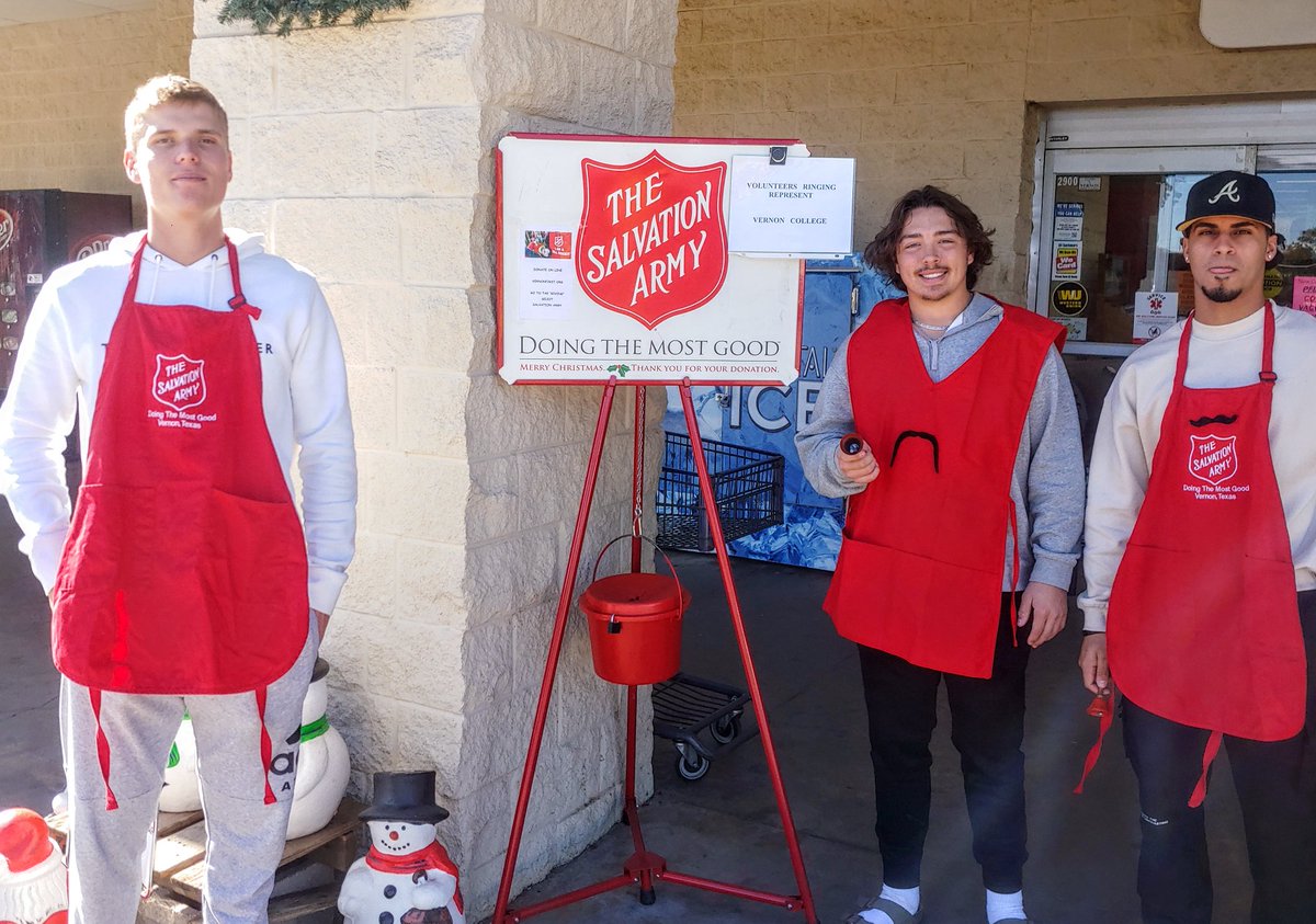 Salvation Army Red Kettle 
#doingthemostgood