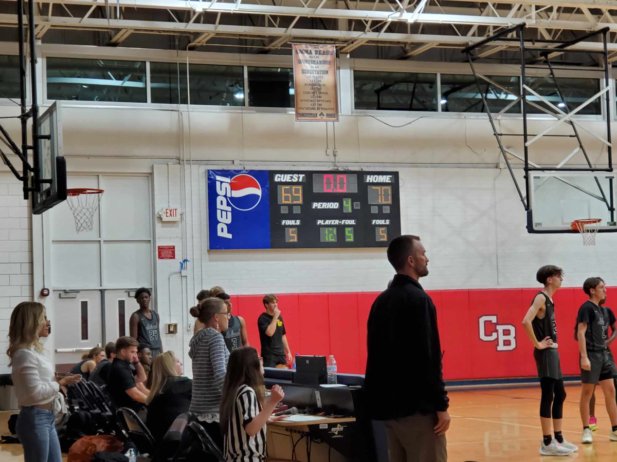 Beach wins 70-69 against Merritt Island. Great effort by the Minutemen.