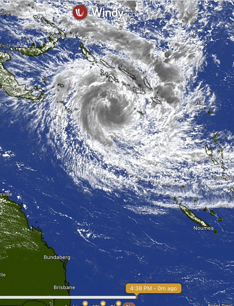 Michael Field (@michaelfieldnz) on Twitter photo #CycloneJasper - over the Coral Sea Wednesday afternoon and looking impressive. Windy & <a href="/zoom_earth/">Zoom Earth</a> #CycloneJasper - over the Coral Sea Wednesday afternoon and looking impressive. Windy & <a href="/zoom_earth/">Zoom Earth</a>